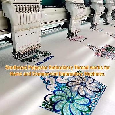 Simthread Embroidery Thread Sun Flower S023 5500 Yards, 40wt 100% Polyester  for Brother, Babylock, Janome, Singer, Pfaff, Husqvarna, Bernina Machine -  Yahoo Shopping
