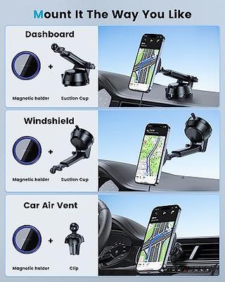 APPS2Car for MagSafe Car Charger Mount, 15W Wireless Car Charger