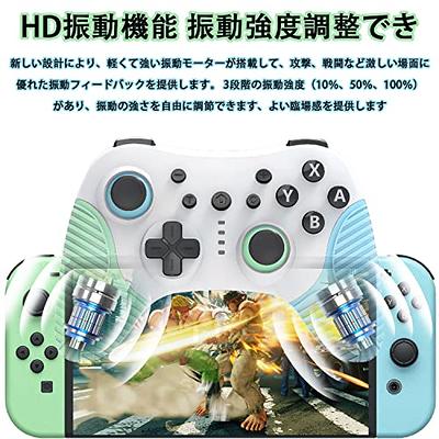  Switch Controller, Wireless Pro Controller for Switch/Switch  Lite/Switch OLED, Switch Remote Gamepad with Joystick, Adjustable Turbo  Vibration, Ergonomic Non-Slip : Video Games