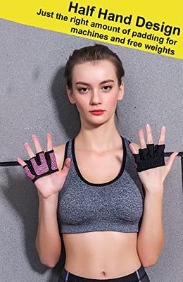 DOXOS 4in1 Gym Accessories for Men and Women | Ultimate Workout Gloves for Men, Lifting Straps, Wrist Straps for Weightlifting & Sweat Band | Best