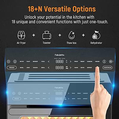 Fabuletta 10-in-1 Air Fryer Toaster Oven Combo | FAO002