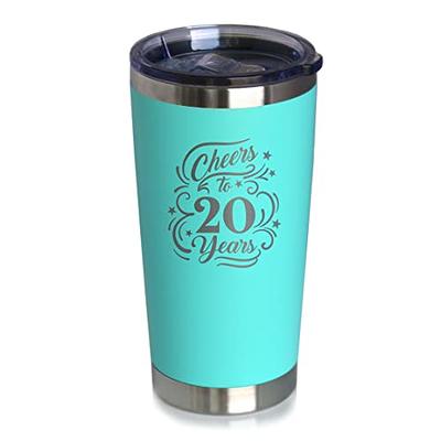 Cheers to 25 Years - Insulated Coffee Tumbler Cup with Sliding Lid - Stainless  Steel Insulated Mug - 25th Anniversary Gifts and Party Decor - Pink - Yahoo  Shopping