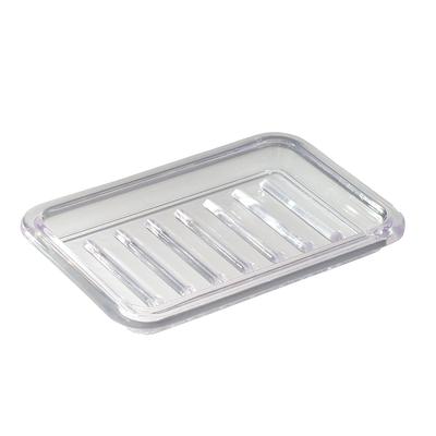 Power Lock Suction Soap Dish Holder Clear - Bath Bliss : Target