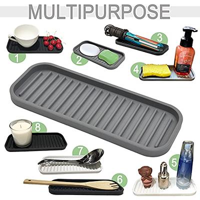 New Multifunctional Collapsible Sink Cover Silicone Sink Makeup