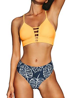 Holipick Women One Piece Swimsuits Boy Shorts Bathing Suit Teen