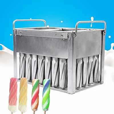 Gagalayong 40 pcs Stainless Steel Ice Cream Sticks Molds,Commercial Ice  Lolly Mould，Popsicle Molds Pop Holder with Single Cup Capacity 82g，For DIY  Making Delicious Ice Cream - Yahoo Shopping