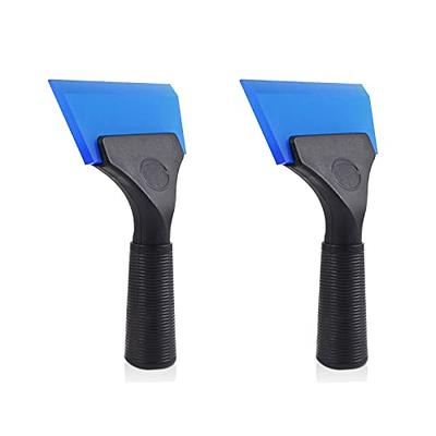 Gomake Small Silicone Squeegee Window Shower Squeegee Tool,Auto Water Blade  for Car Windshield, Window, Mirror, Glass Door,Bathroom
