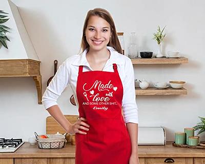 Funny Aprons for Men Women,Gifts For Men,Birthday Gifts For  Husband,Wife,Dad,Mom,Kitchen Chef Cooking BBQ 