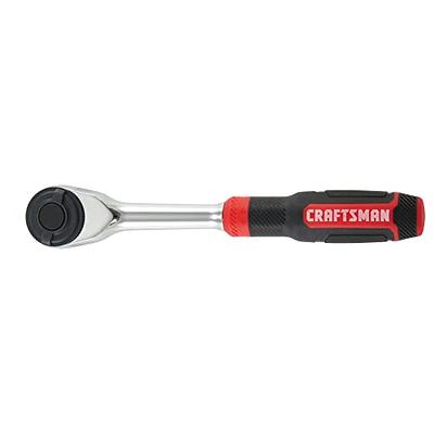 Capri Tools 1/4 in. Drive Fine 90-Tooth Ratchet, Ergonomic Soft