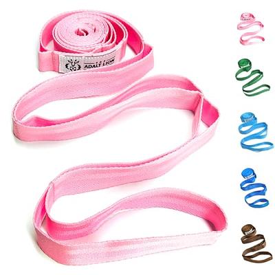 NEW 2023] TECEUM Yoga Stretching Strap 10 Loops Non-Elastic Strap - Home  Workout Stretch Strap for Physical Therapy, Yoga, Pilates plpr 1.5 in LtB -  Yahoo Shopping