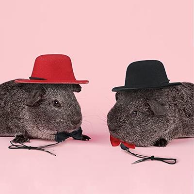 Pet Headgear Cute Hamster Hat Soft Hamster Halloween Accessories Guinea Pig  Cartoon Hat 