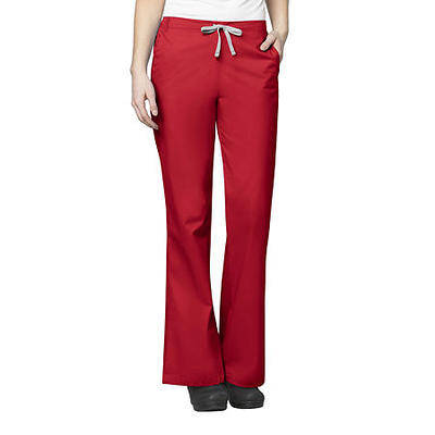 Wonder Wink Wonderwork 502 Flare Womens Tag Free Scrub Pants, 2x-large  Tall, Red - Yahoo Shopping