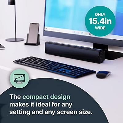 Tilted Nation Computer Soundbar for Desktop - USB Powered RGB Gaming  Soundbar for PC - Computer Sound Bar