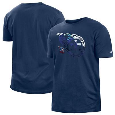 Nike Navy Tennessee Titans Sideline Performance Long Sleeve Hoodie T-shirt  in Blue for Men