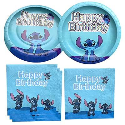 Lilo & Stitch Theme Kids Boys Girls Birthday Party Supplies Kit Balloons  Banner Cake Toppers Decors Set