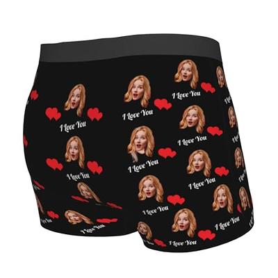 Custom Boxers With Face For Men Boyfriend Husband Personalized Boxers,  Boxers With Face On Them, Funny Boxers Briefs Underwear M - Yahoo Shopping