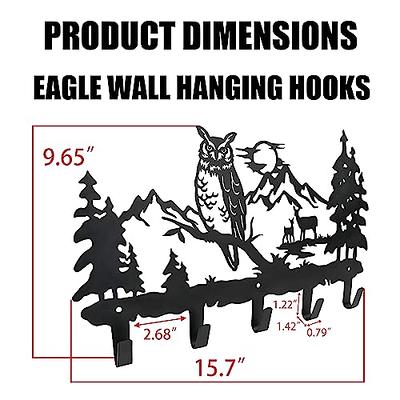 Cat Fish Wall Hook, Key Hooks, Storage Hook Rack, Black Decorative Wall  Hooks, Hat Hooks, Key Hanger Holder, Door Hooks