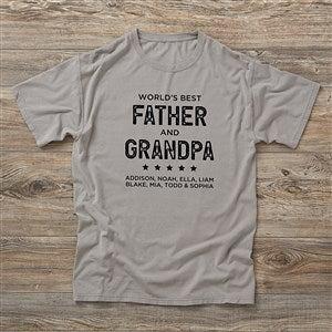 PersonalizationMall This Awesome Dad Belongs to Personalized ComfortWash T-Shirt - Adult X-Large - Cayenne