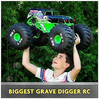  Monster Jam, Official Mega Megalodon All-Terrain Remote Control  Monster Truck for Boys and Girls, 1:6 Scale, Kids Toys for Ages 4-6+ :  Sports & Outdoors