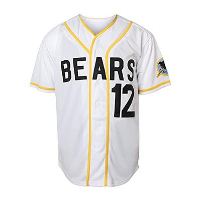 Youth #12 Tanner Boyle Bad News Bears 1976 Chico's Bail Bonds Kids Movie  Baseball Jersey Stitched Black Size L : Sports & Outdoors 