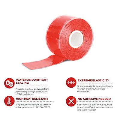 XFasten Foam Seal Tape, 1/8 Thick, 1/2 Inch x 20 Foot, 3-Pack