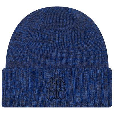 Men's New Era Navy New England Patriots Knit Trapper Hat