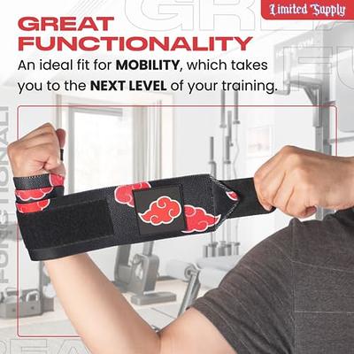 Wrist Wraps + Lifting Straps Bundle (2 Pairs) for Weightlifting, Crossfit & Gym