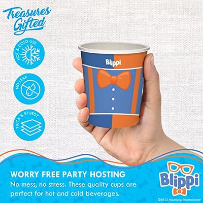 Treasures Gifted Officially Licensed Blippi Paper Cups 8ct - 9oz Blippi Cups  for Kids - Blippi Birthday Party Cups - Blippi Party Supplies - Blippi  Birthday Party Supplies - Blippi Decor - Yahoo Shopping