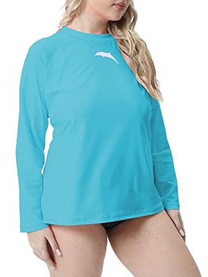 Women's Plus Size Loose Fit Rash Shirt