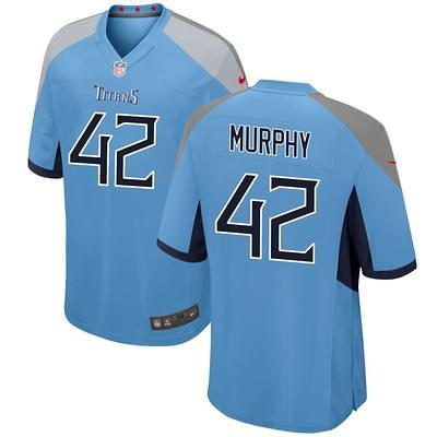 Men's Carolina Panthers Nike Blue Alternate Custom Game Jersey in