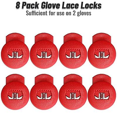 Glove Locks, Lace Locks for Baseball Glove 8 Pack, Never Need