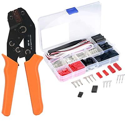 SN-28B Pin Socket Terminal Crimping Tool Ratchet Crimper Wire Connector  Tool Pliers for JST-SM & Dupont