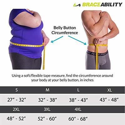 BraceAbility Lower Back & Spine Pain Brace | Adjustable Corset Support for  Lumbar Strain, Arthritis, Spinal Stenosis and Herniated Discs (One Size 