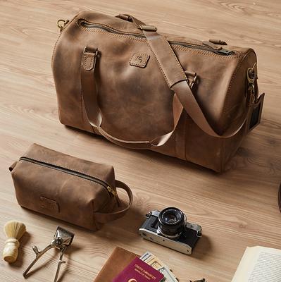 Designer Leather Travel Bags & Suitcases for Men - Christmas