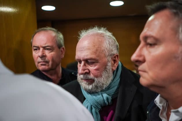 L'ex-prêtre Bernard Preynat au tribunal de Lyon, le 13 janvier 2020.