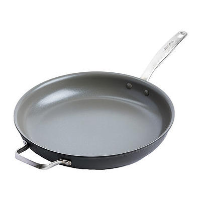 GreenPan Chatham Hard Anodized 13 Frying Pan, One Size, Gray
