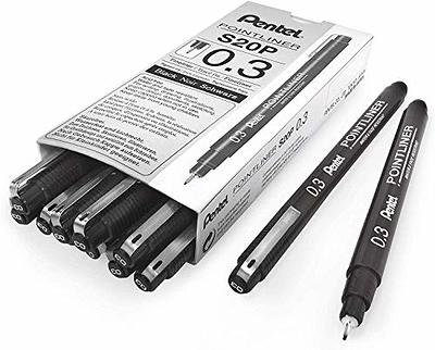 Pentel Arts Sign Pen Brush, Sepia Pigment Ink, 1 Pack, (SESP15BPSP),Black