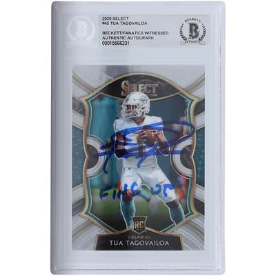 Tua Tagovailoa Miami Dolphins Autographed 2020 Panini Classics #CL-2  Beckett Fanatics Witnessed Authenticated 10 Rookie Card