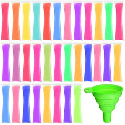 Summer Disposable Ice Popsicle Mold Bag Ice Pop Zip Sealed Freezer