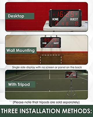 Spolehli Football Scoreboard Basketball Scoreboard & Timer 14s/24s