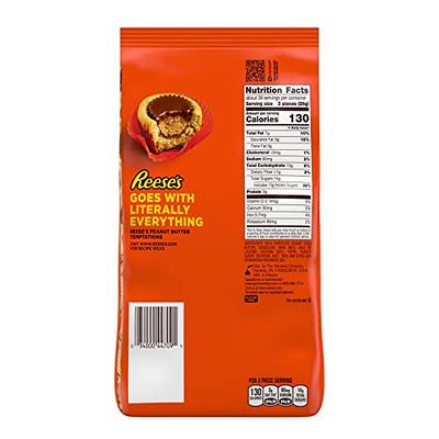 REESE'S Valentine's Milk Chocolate Miniatures Peanut Butter Cups, 9.9 oz bag