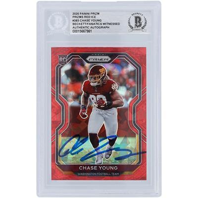 Ja'Marr Chase Cincinnati Bengals Autographed 2021 Panini Prizm #337 Beckett Fanatics Witnessed Authenticated Rookie Card