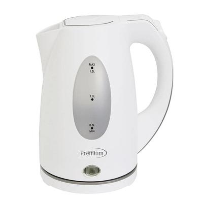 6-Cup Cordless White Electric Kettle with Detachable Base - Yahoo Shopping