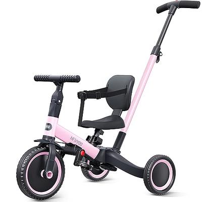 XJD 7 in 1 Toddler Bike with Push Handle,Tricycles for 1 to 3