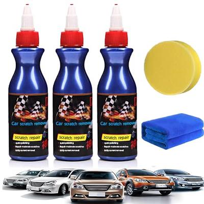 Car Scratch Repair Polishing Wax Body Compound Repair Polish Paint Remover  Care With Sponge 