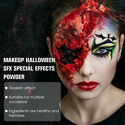 BOBISUKA Makeup Special Effects Dirt Powder for Halloween Makeup Theme Party  Wedding Movies Stage Performances Cosplay(0.78 oz)(Rusty Red) - Yahoo  Shopping