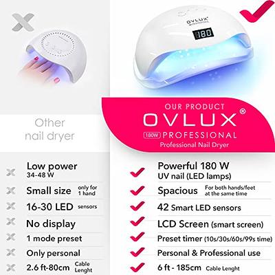 HNXNR LED Nail Lamp 84W 42 Lamp Beads Professional LED Nail Lamp for Nail  Gel Polish Nail Fast Dryer Lamp Nail Manicure Machine for Manicure and  Pedicure : Buy Online at Best