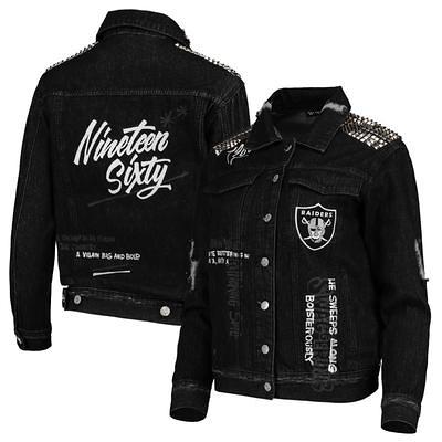 Men's Starter Black Las Vegas Raiders The Pick and Roll Full-Snap Jacket -  Yahoo Shopping