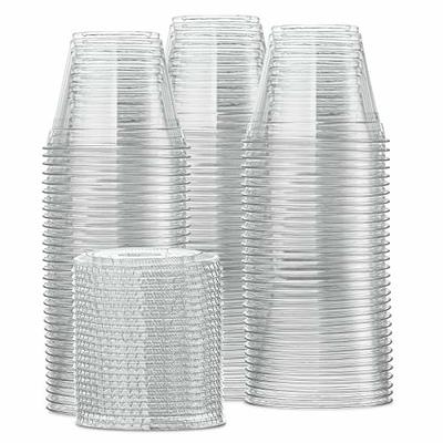 Comfy Package 20 Oz Clear Plastic Cups Disposable Iced Coffee Cups, 100-Pack