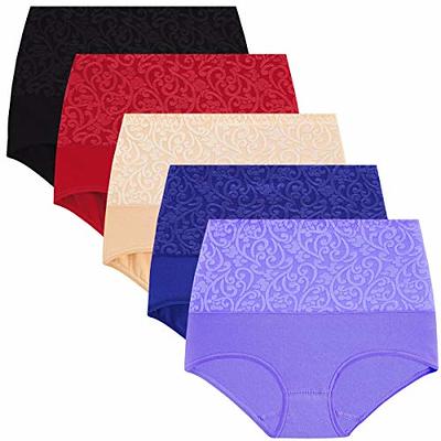 Ruxia Women's Seamless Boyshort Panties Nylon Spandex Underwear Stretch  Boxer Briefs Pack of 5 - ShopStyle Knickers
